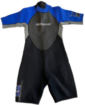 NEW SeaDoo BRP Men&#39;s Size XL Shorty Wet Suit Stallion 4 Way Flex Black B... - £35.39 GBP