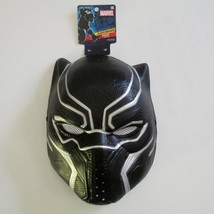 Marvel Movie Black Panther Mask Superhero Costume Cosplay Adult One Size - £17.50 GBP