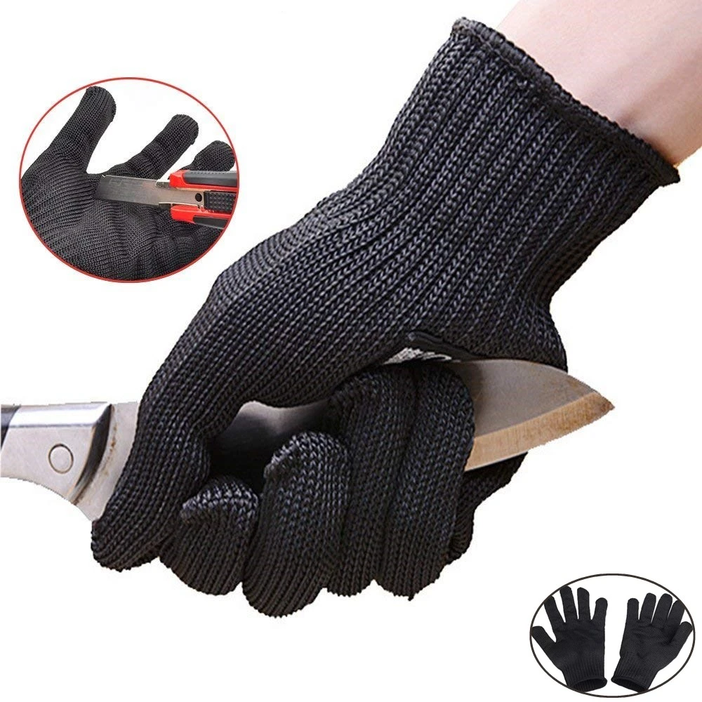 Outdoor Camping Cut-resistant Gloves Protection 5 Self-defense Anti-cut Gloves - £9.92 GBP