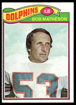 1977 Topps #352 Bob Matheson EX-B110 - £15.56 GBP