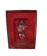 Marquis by Waterford Crystal Cherub w/Trumpet Christmas Ornament Vintage - $34.30 CAD