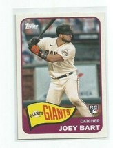 Joey Bart (Giants) 2021 Topps Series 2 1965 Topps Redux Rookie Card #T65-43 - £5.31 GBP
