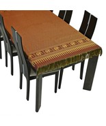 Thai Golden Elephant Copper Red Rectangle Table Woven Cloth - £26.72 GBP