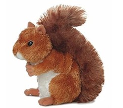 6&quot; Nutsie Brown Squirrel Plush Stuffed Animal Toy :New by WW shop - £11.66 GBP