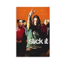 Movie Poster Stick It Hotel Unframed Inside Canvas Wallart 12x18 Inch 1-... - $14.99