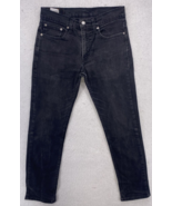 Levi&#39;s Mens 511 Jeans 31x32 Slim Fit Medium Wash Fade Denim Black Zipper... - £14.79 GBP
