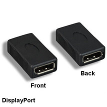 Kentek Displayport Adapter Inline Coupler Extender DP Female to Female F/F - $17.99