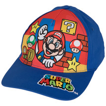 Super Mario Bros. Power-Ups Kid&#39;s Baseball Hat Multi-Color - £15.97 GBP