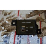 1990 1992 CADILLAC BROUGHAM CRUISE CONTROL SWITCH With TRIM USED OEM - $100.97