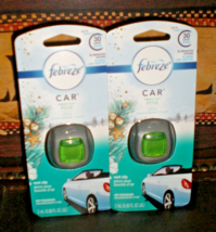 (2) Febreze FRESH CUT PINE Car Clip on Vent Auto Air Fresheners - £12.08 GBP