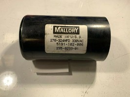 Washer Capacitor 330VAC (235-0351-02) Spin Start Dexter P/N: 5191-102-006 [Used] - £41.94 GBP