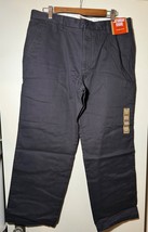 Men&#39;s Dockers Saturday Khaki D2 Straight fit Pants - navy blue - NWT - 36x29 - £19.98 GBP