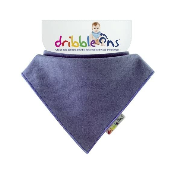 DribbleOns Bib - 0-24 Months, Blueberry  - $11.00