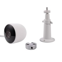 Compatible For Nest Cam Wall Mount Versatile Aluminum Bracket Compatible... - $28.49
