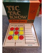 Vtg Tic Tac Know Bible Game 1964 Bible Memory Association Int. - $67.87 CAD