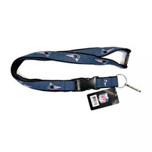 NFL Football Teams Denim Style Lanyard with Detachable Keychain and ID Holder - £8.10 GBP