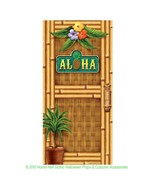 Luau Scene 30x60 ALOHA DOOR COVER Wall Poster Party Decoration Photo Pro... - $7.57