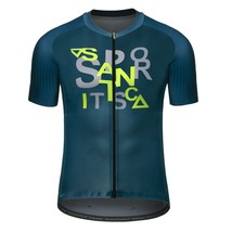 Santic Men&#39;s Cycling Jerseys Summer Short Sleeve MTB Bike Shirt Full Zipper  Mou - £164.72 GBP