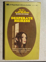 DESPERATE HEIRESS by Marilyn Ross (1970) gothic romance Paperback Library - $14.84