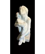 Modernist "Mother’s Love" Figurine – Large 17" Off-White Tabletop Sculpture - $50.00