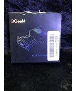 VGA to HDMI Adapter, QGeeM VGA to HDMI Adapter with Audio/1080p Video - $75.19 MXN