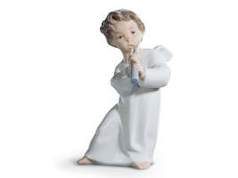 Lladro 01004540 Angel With Flute New - £121.06 GBP