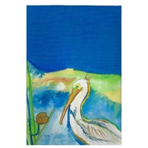 Betsy Drake White Pelican Guest Towel - $34.64