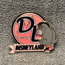 Rare Disneyland Letters Winnie the Pooh  Eeyore 3D Disney Pin Kg - $24.75