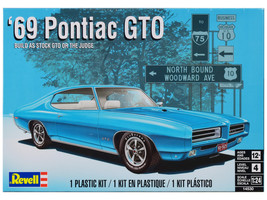 1969 Pontiac GTO 2-in-1 Kit 1/24 Scale Model by Revell - $50.00