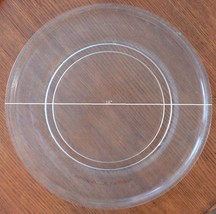 16&quot; Sharp NTNT-A099WRE0 Microwave Glass Turntable Plate / Tray Cl EAN Used! - $88.19