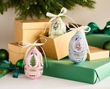 Set of 3 Musical Egg Ornaments with Gift Boxes by Valerie in Pastel - $193.99