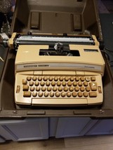 Smith Corona Coronet Super 12 Electric Typewriter Tested Brown  - $69.30