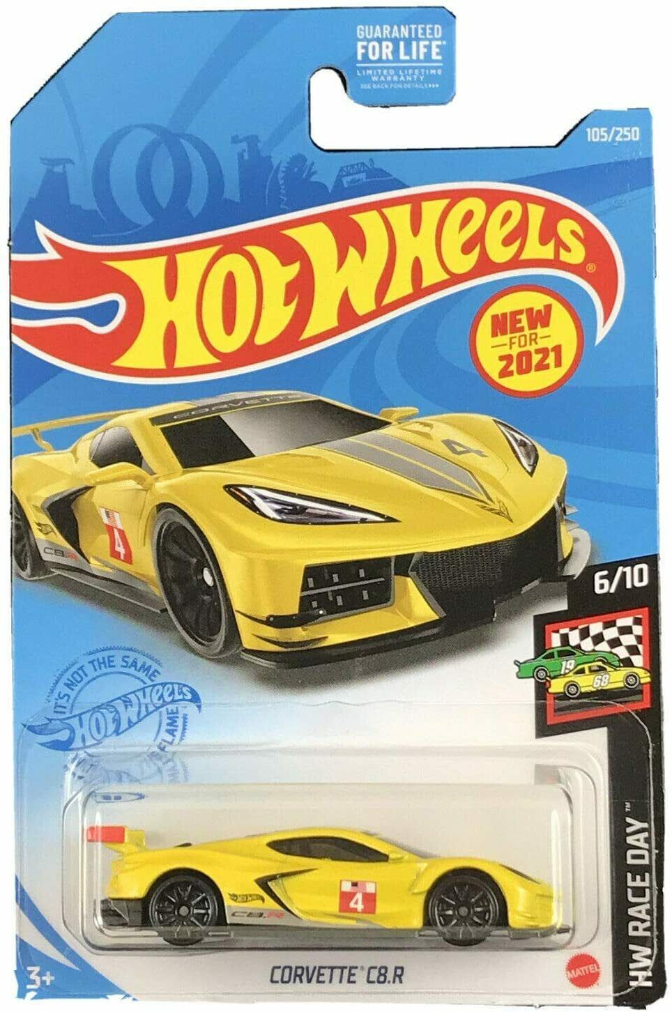 Hot Wheels- Corvette C8.R - Scale 1:64 - Yellow - $9.95