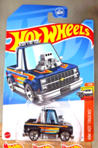 2023 Hot Wheels #93 Hw Hot Trucks 4/5 Toon’d &#39;83 Chevy Silverado Black w/5Spokes - £5.79 GBP
