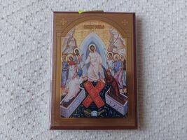 Serbian Orthodox Icon - 10 x 8 cm (3.9 x 3.1 inch) - $15.99