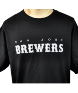 San Jose Brewers SJ CA Beer T-Shirt sz XL Mens Craft Brewery Microbrew B... - £15.21 GBP