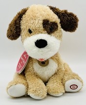 Hallmark Sweet Talkin&#39; Pup Sound and Motion Singing Valentine Dog SEE VI... - $26.17