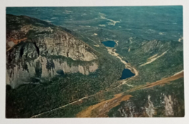 Franconia Notch Aerial View New Hampshire NH Plastichrome UNP Postcard c1960s - $4.99