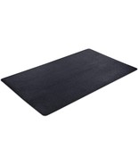 Multi-Purpose Recycled Rubber Floor Mat 30&quot; X 60&quot; - Black - £58.50 GBP