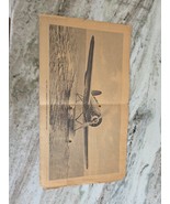 Thomason’s Malted Milk Company Lindbergh Lockheed Sirius Aeroplane Print... - $182.18 MXN