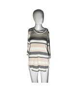 Market Square Striped Blouse – Beige/Black/White – Size Small - €18,82 EUR