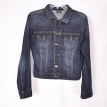Faded Glory Women&#39;s Blue Jean Jacket Size Small 4-6 - £8.63 GBP
