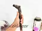 Victoria Round Head Solid Hardwood Folding Walking Stick Cane Antique Ha... - $36.99
