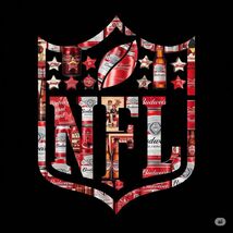 Budweiser Bud Light Beer Advertising Metal  Sign 8x12in Vintage NFL - $24.74