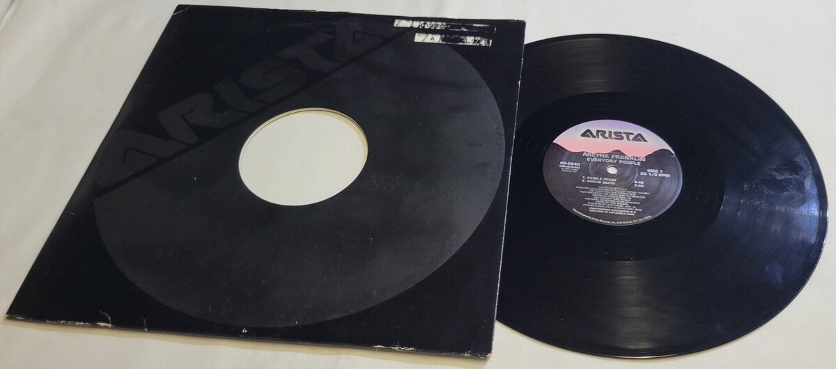 Aretha Franklin - Everyday People - Arista Records - AD-2240 Vinyl Music... - $5.93