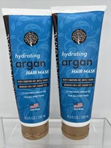 (2) Arganatural Hair Mask with Argan Oil,, Bamboo Extract Coconut Oil 8.... - £10.36 GBP