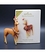 2007 Exclusive Hallmark Peaceful Animals VIP Gift Keepsake Ornament Deer... - £4.85 GBP