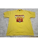 1990’s VTG One Helluva Ride 95 Single-Stitch Shirt XL Yellow Biker Senio... - £6.03 GBP