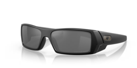 Oakley Gascan POLARIZED Sunglasses 12-856 Matte Black W/ Black Iridium Lens - £80.13 GBP