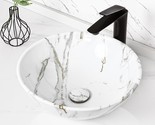 The Item Is A Modern Above-Counter White Porcelain Ceramic Bathroom Vanity - $124.94
